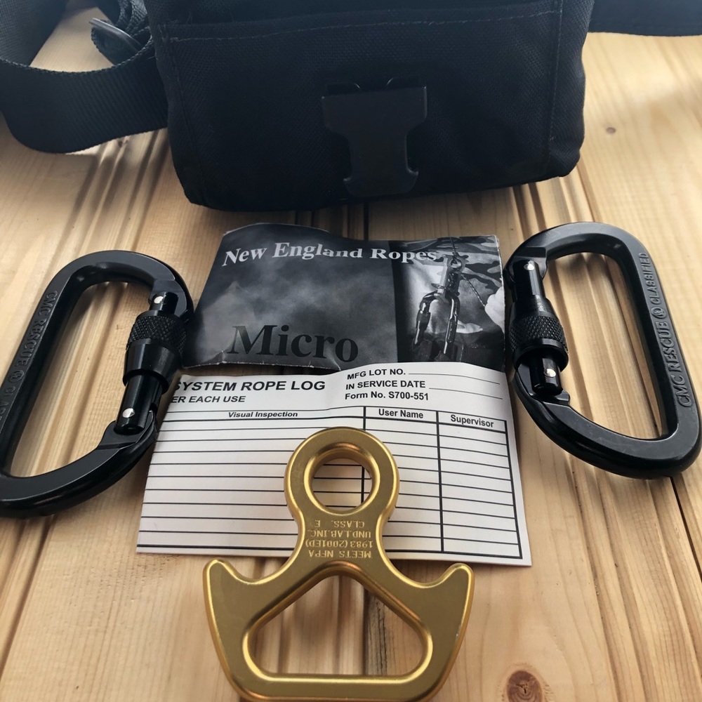 New England Ropes Micro Rappel System